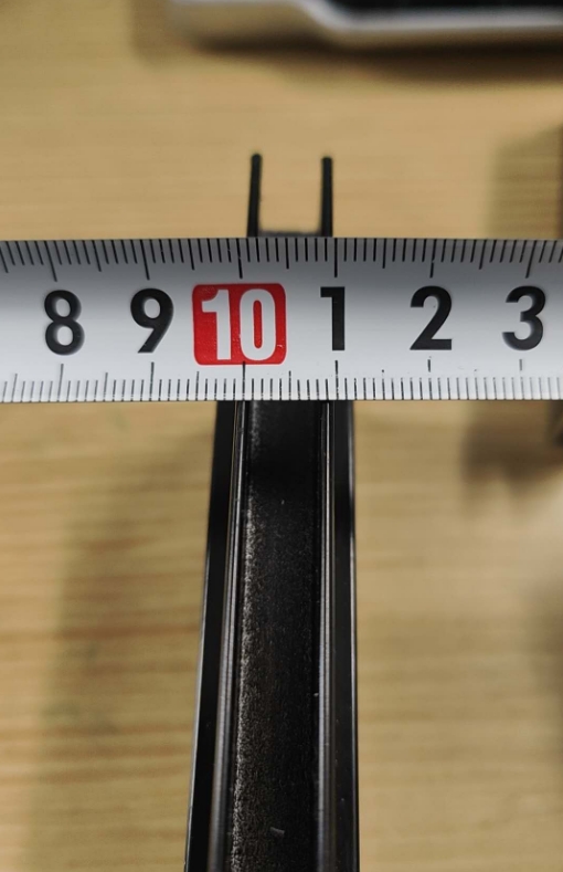 security door measurement tape